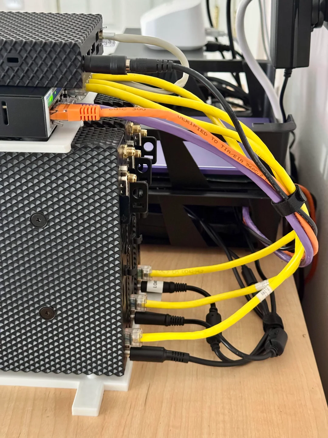 My cluster networking setup